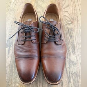 Steve Madden Men's Brown Leather Dress Shoes